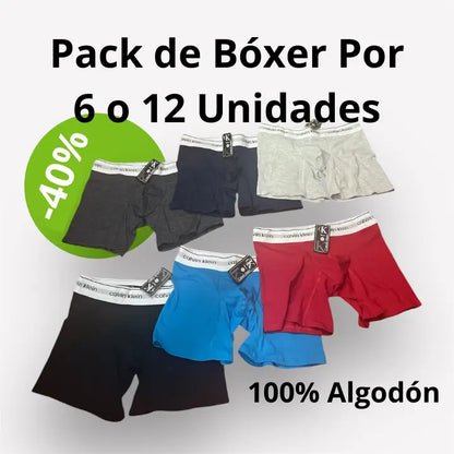 Pack de Boxer 100% Algodón