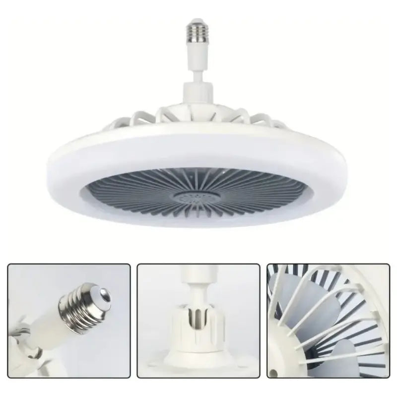 LumiFan™: Ventilador Con Luz Led y Control Remoto