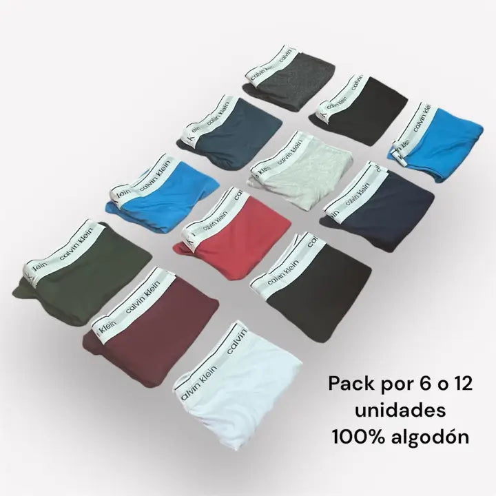 Pack de Boxer 100% Algodón