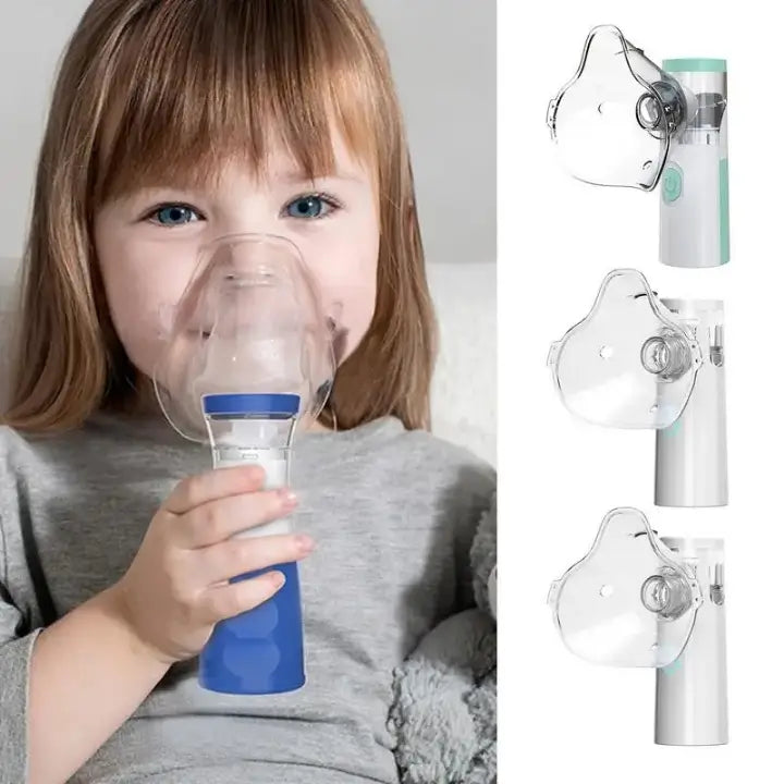 Nebulizador Portátil Recargable Para Niños y Adultos: Respira Fácil Donde Estés